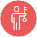 Camp Fairbridge Homepage - Man Holding A Key Image Icon