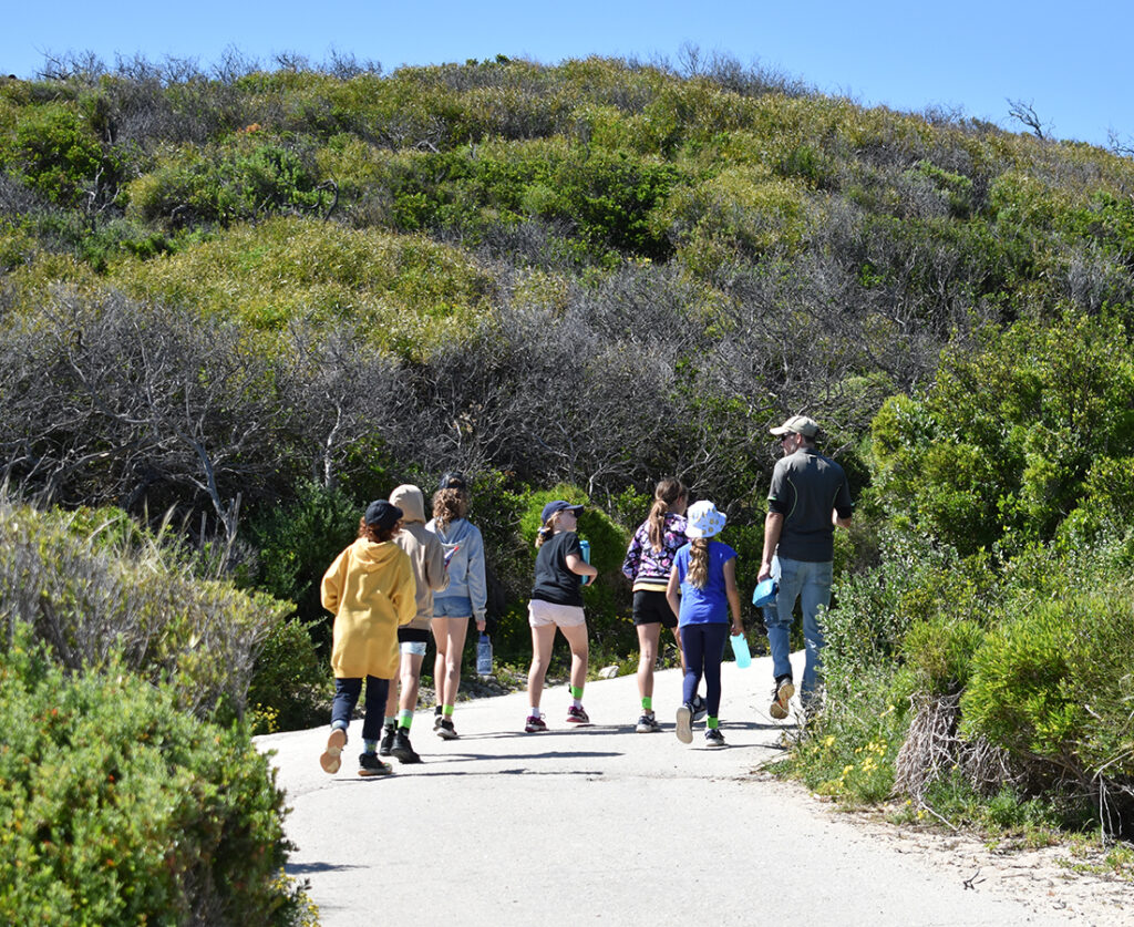 Camp Fairbridge - Bushwalking with a group