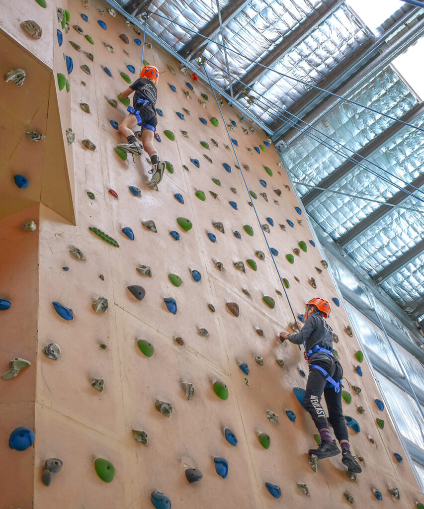 Camp Fairbridge - Indoor rock climbing